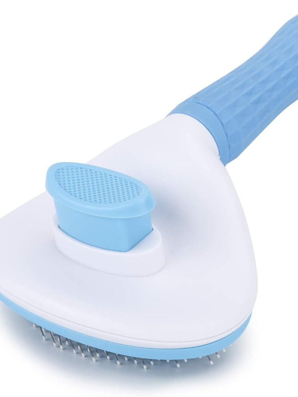 Self-Cleaning Slicker Brush for Dogs, Cats & Rabbits – Pet Grooming & Deshedding
